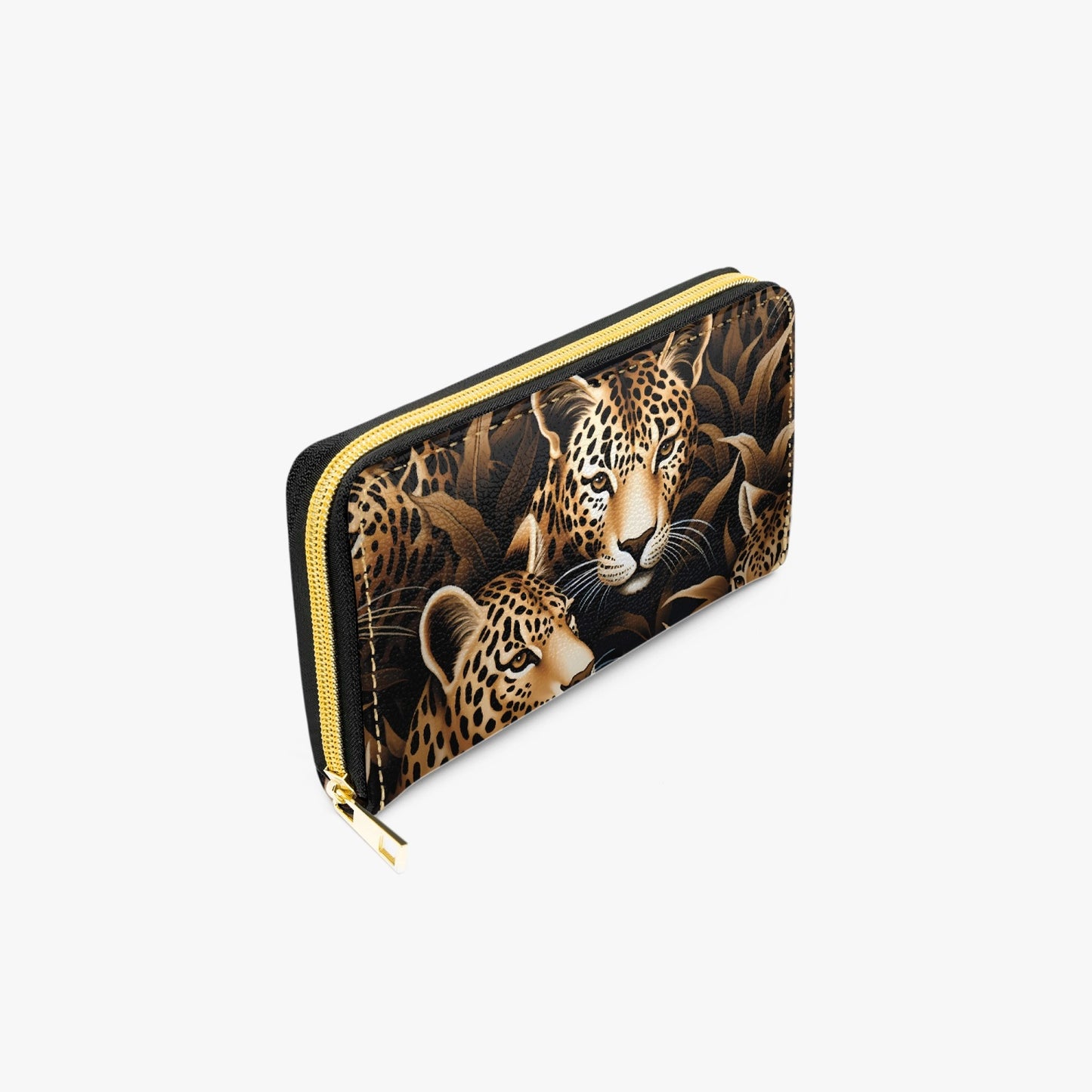 Long Type Zipper Purse - Cheetah