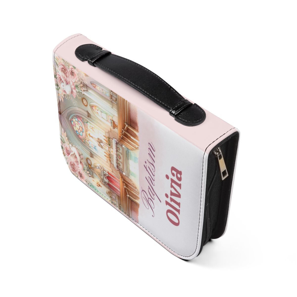 Personalised Bible Cover, Baptism, First Communion AWD-bcb-011