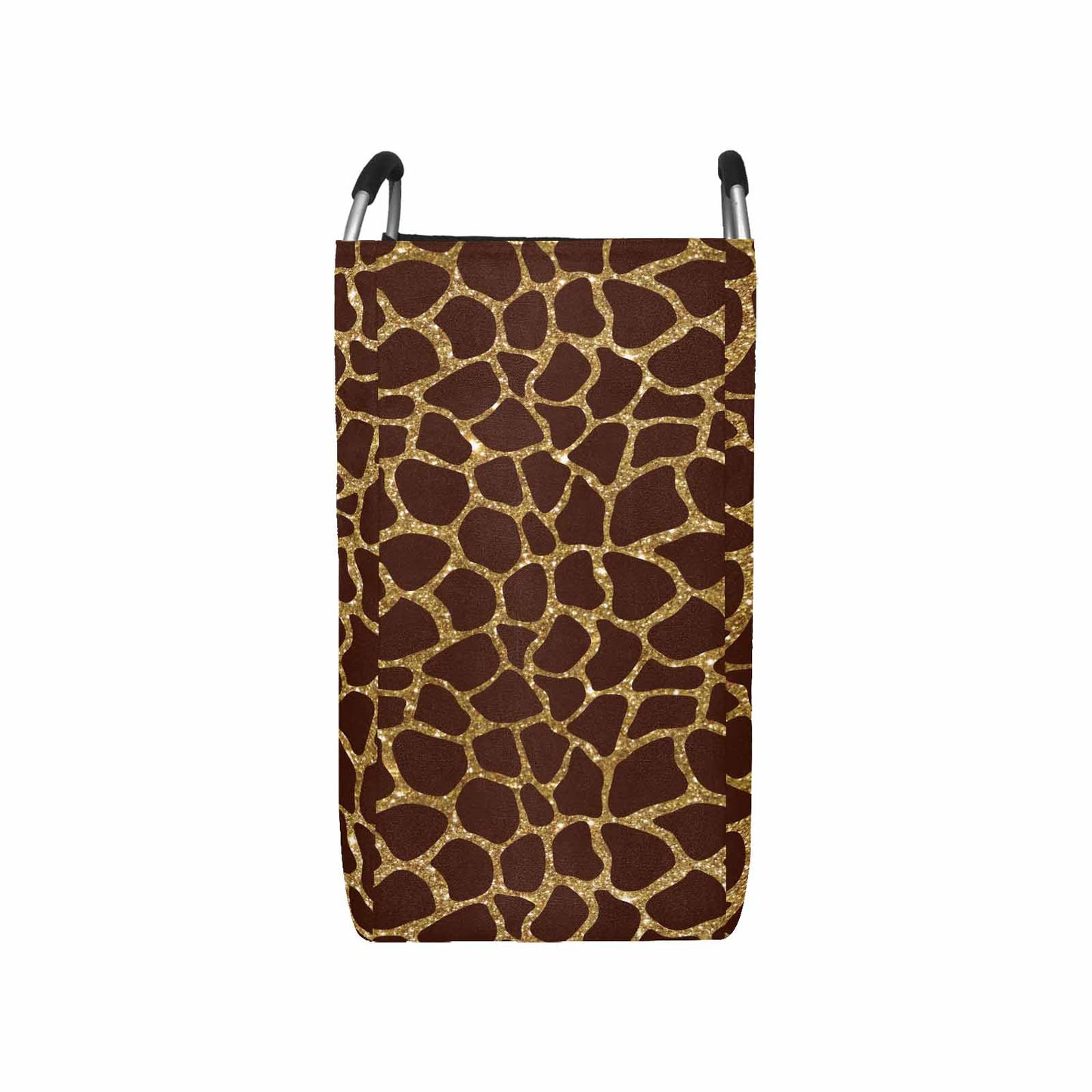 Animal Print 6  Square Laundry Basket