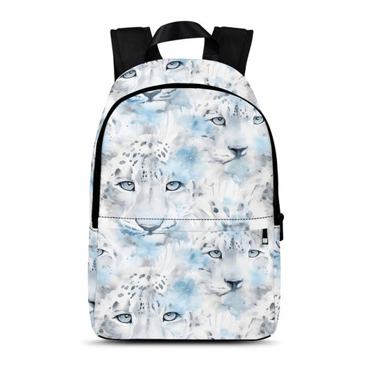 White Leopard  Adult Casual Backpack