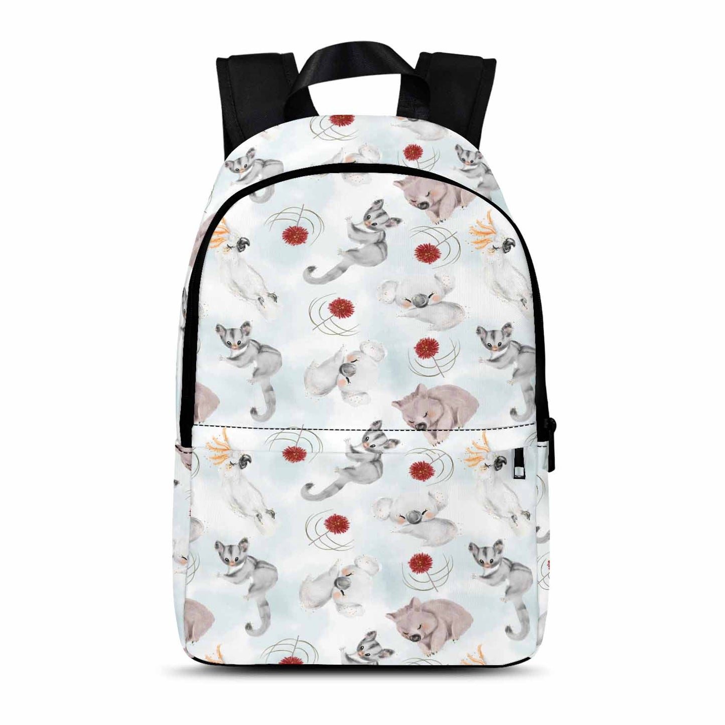 Australian Animals Koala, Sugar Glider, Wombat  Adult Casual Backpack