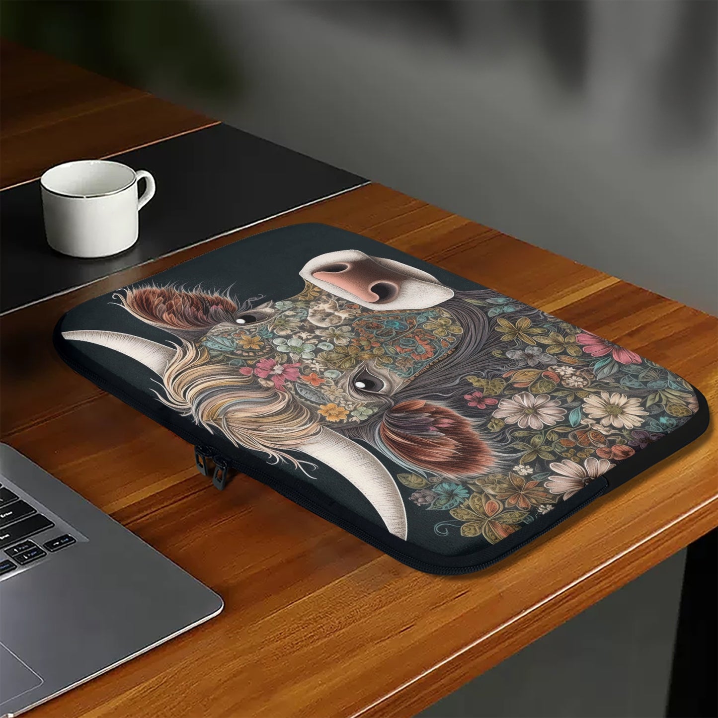 Laptop Sleeve - without handles - Highland Cow