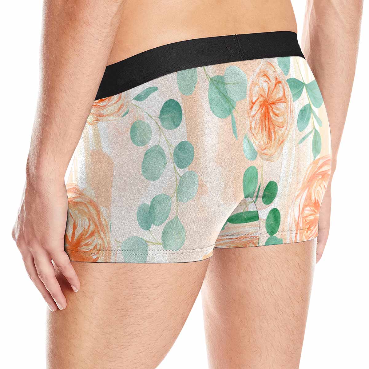 Rose Eucalyptus  AUS Men's Boxer Briefs (Made In AUS)