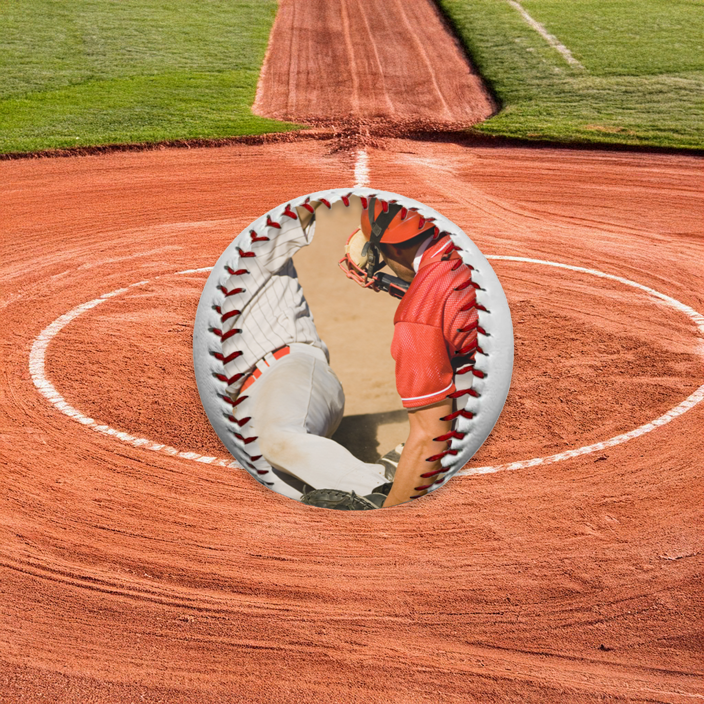 Personalised Baseball, Hustle, Hit and Steal it's how we Seal the Deal!