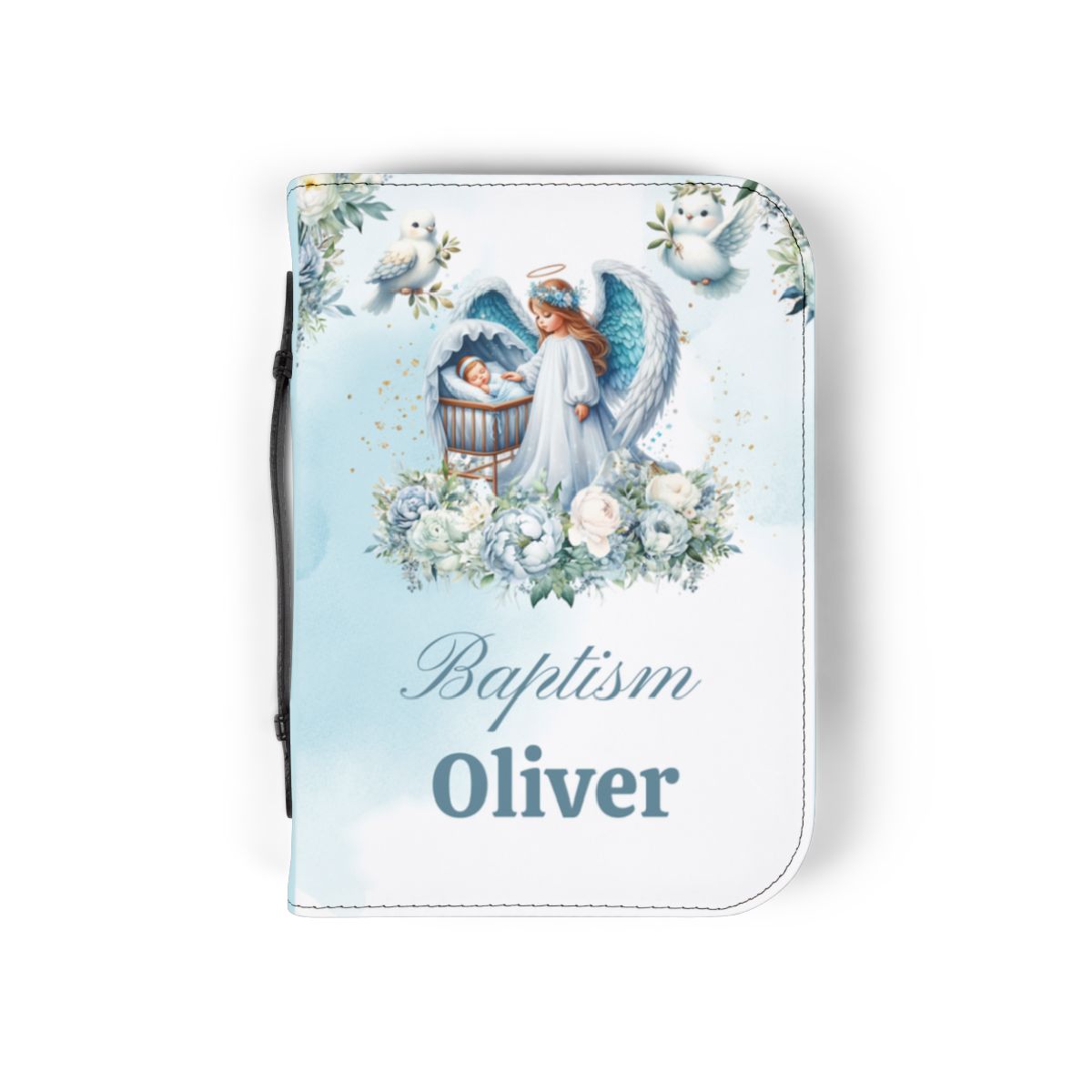 Personalised Bible Cover, Baptism, First Communion AWD-bcb-008