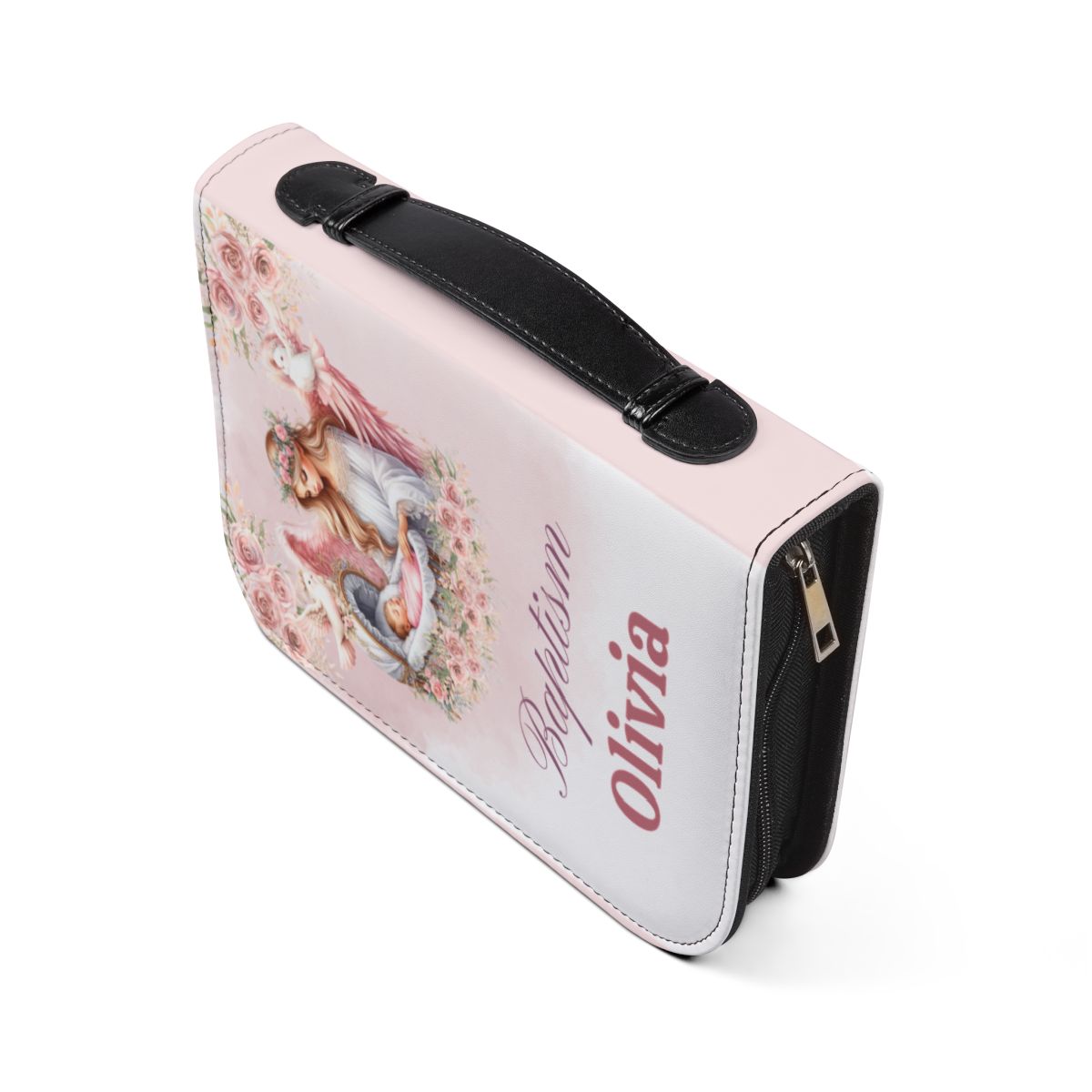 Personalised Bible Cover, Baptism, First Communion AWD-bcb-009
