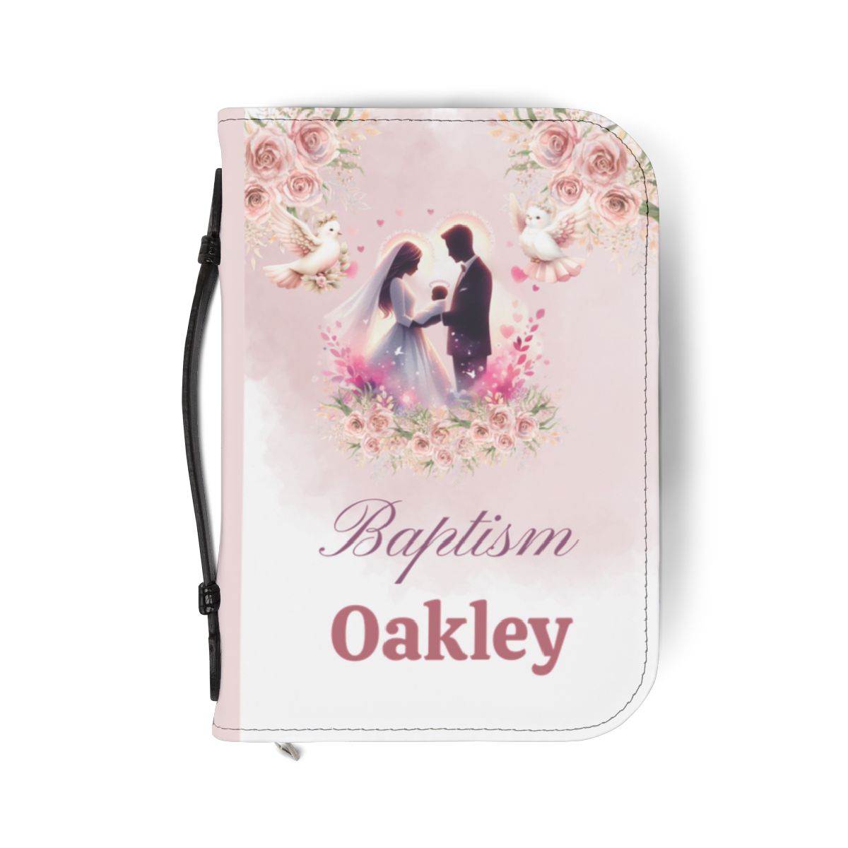 Personalised Bible Cover, Baptism, First Communion AWD-bcb-007
