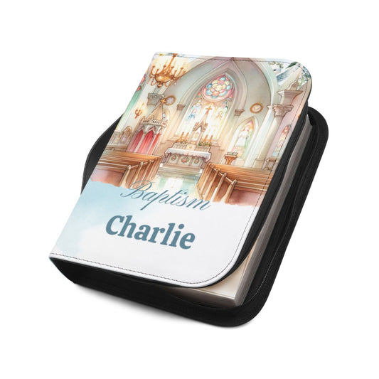 Personalised Bible Cover, Baptism, First Communion AWD-bcb-011