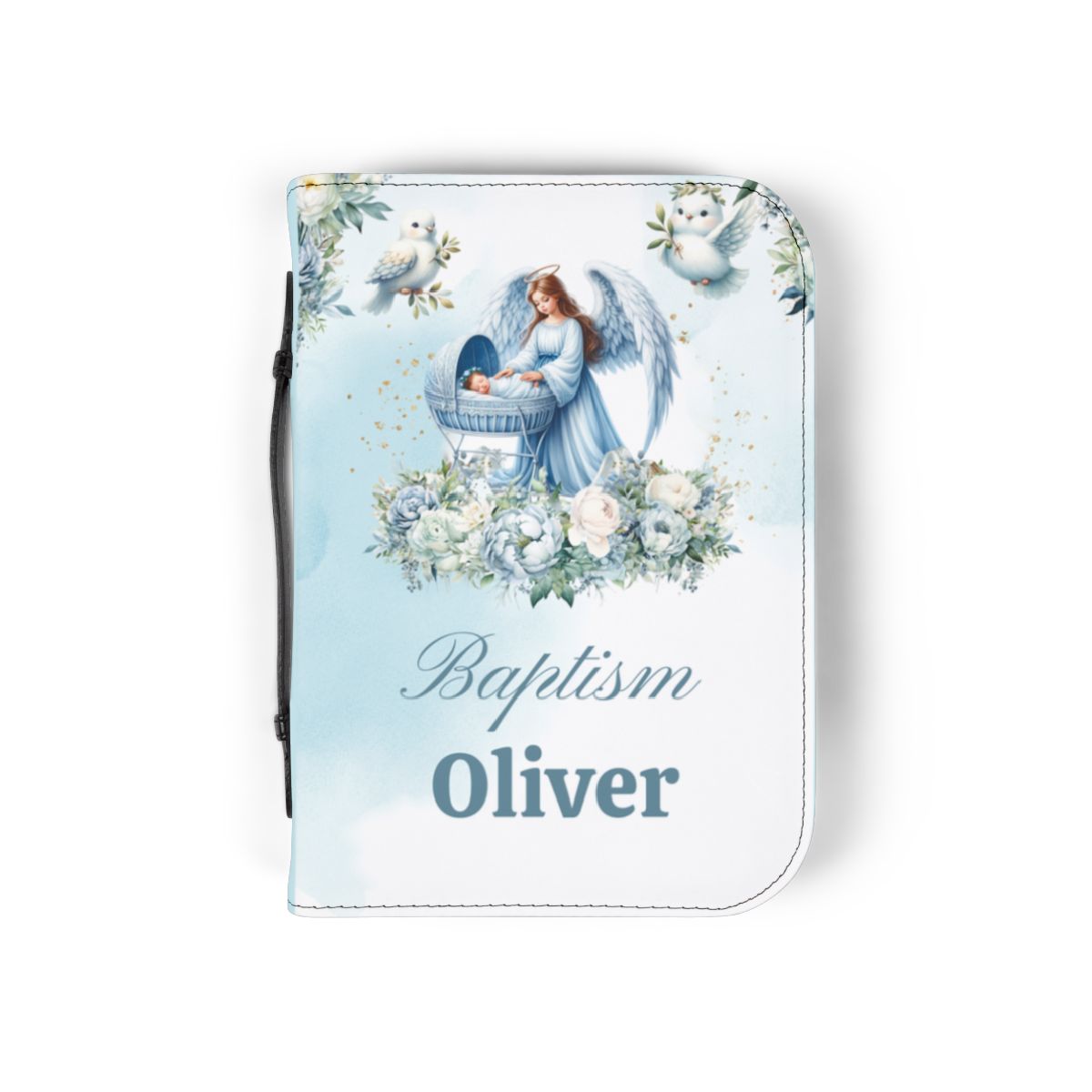 Personalised Bible Cover, Baptism, First Communion AWD-bcb-009