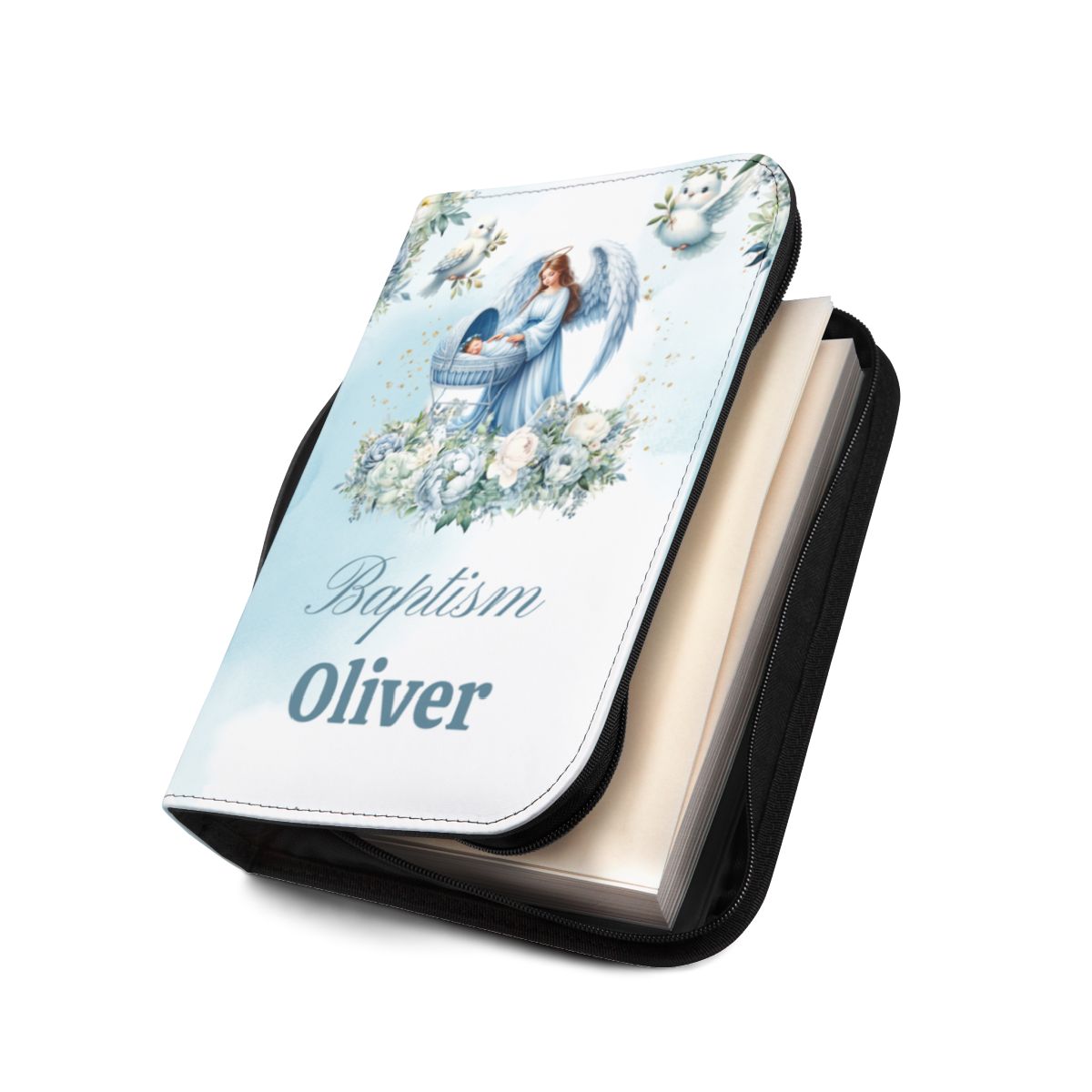 Personalised Bible Cover, Baptism, First Communion AWD-bcb-009
