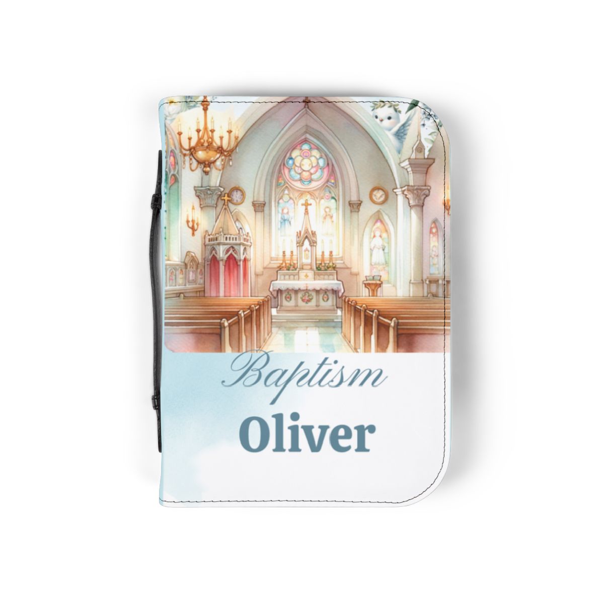 Personalised Bible Cover, Baptism, First Communion AWD-bcb-011