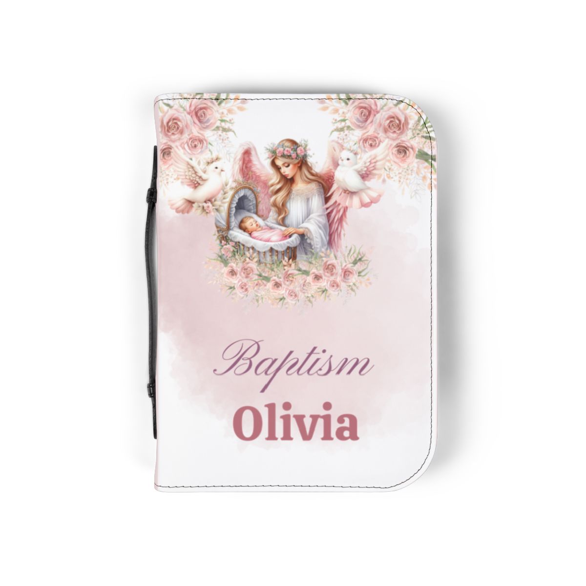 Personalised Bible Cover, Baptism, First Communion AWD-bcb-009