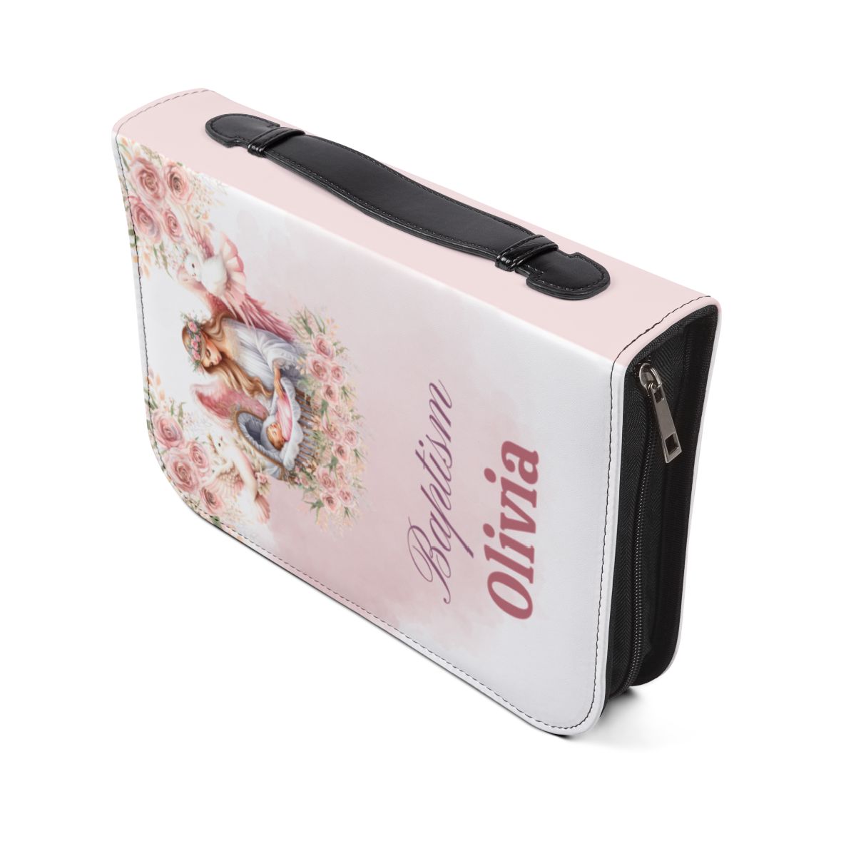 Personalised Bible Cover, Baptism, First Communion AWD-bcb-008