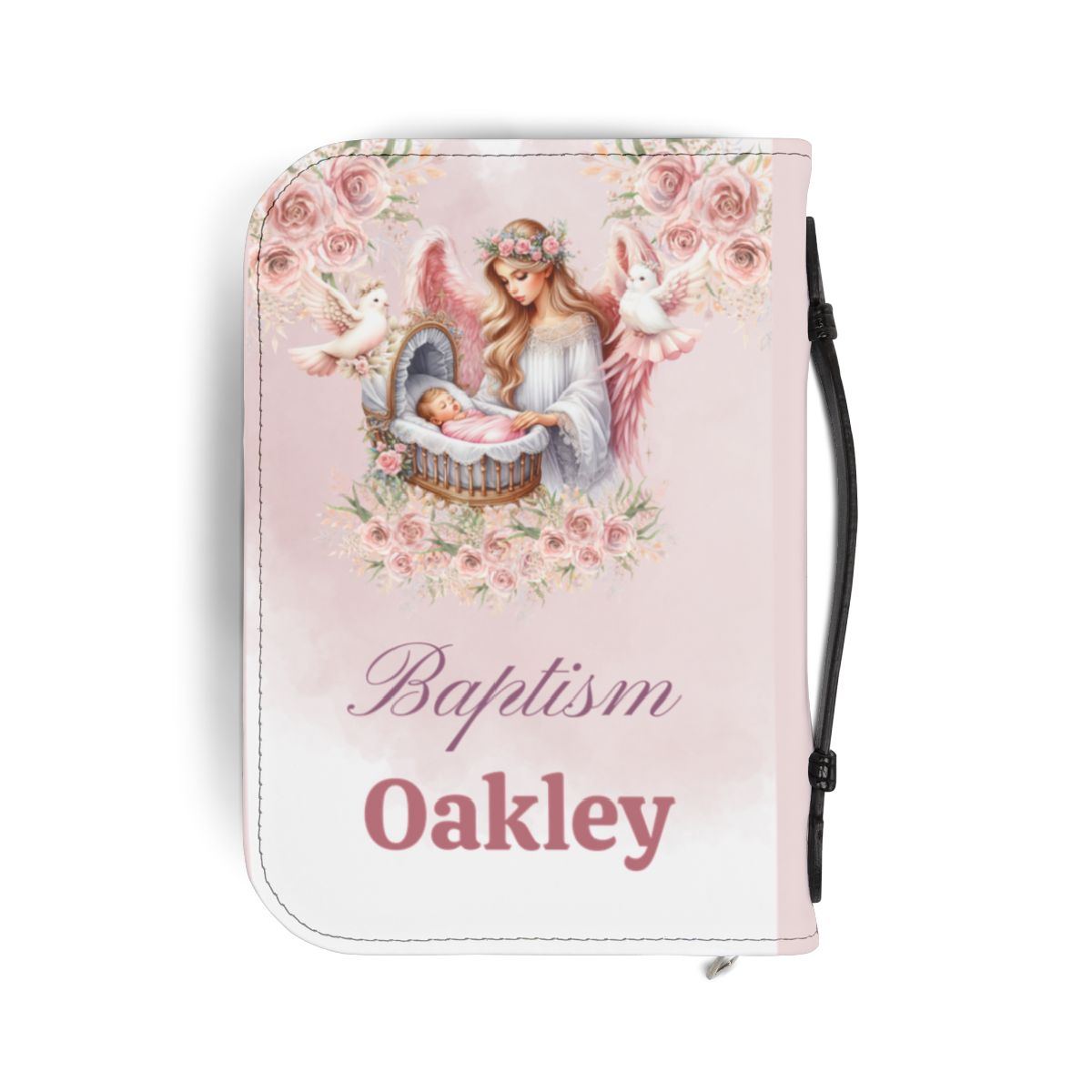 Personalised Bible Cover, Baptism, First Communion AWD-bcb-008