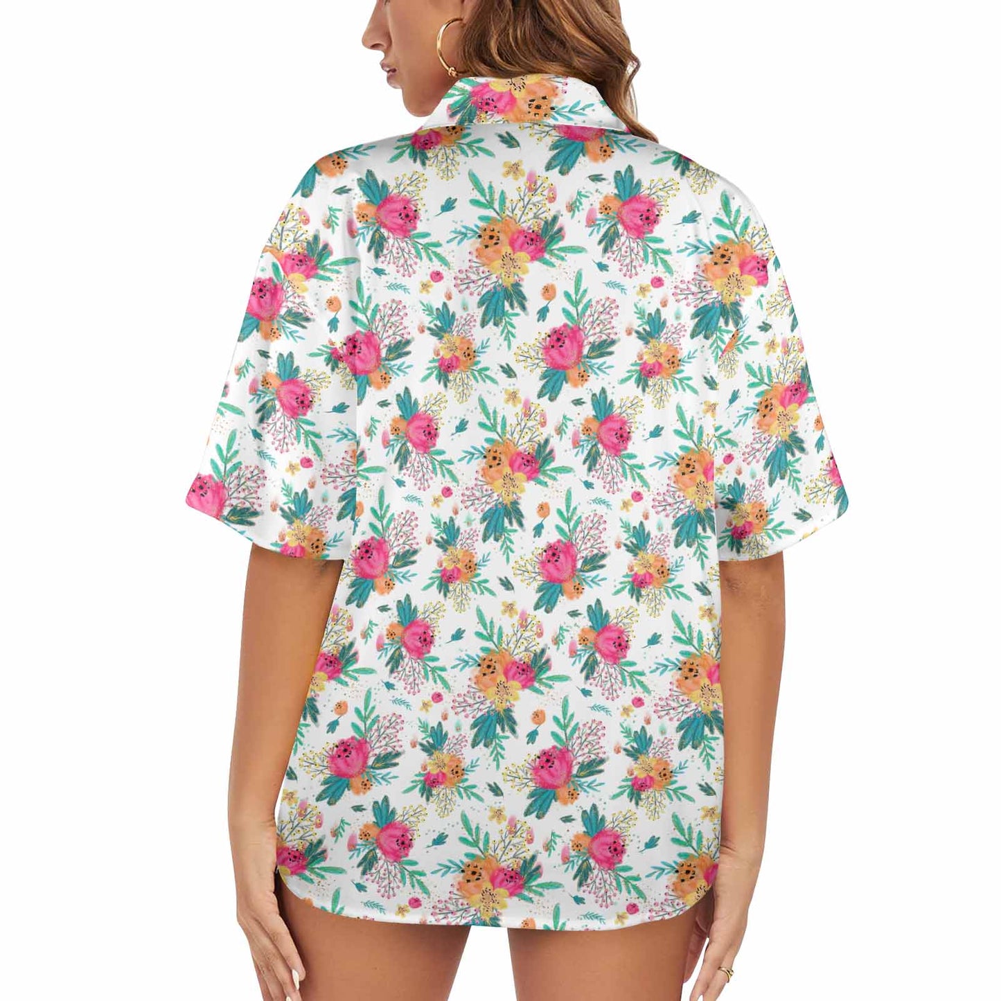 Australian Floral Women's Hawaiian Shirt