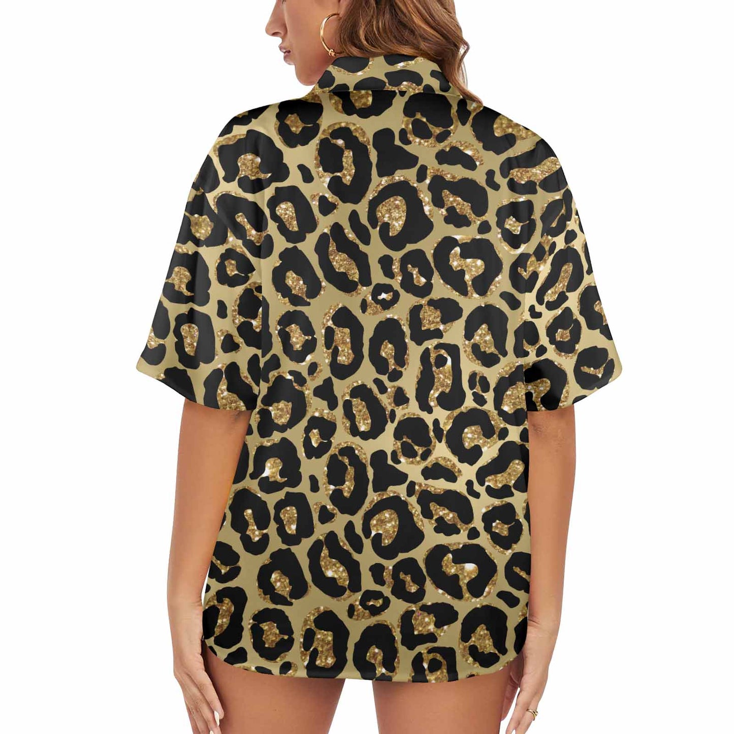 Animal print 4  Women's Hawaiian Shirt