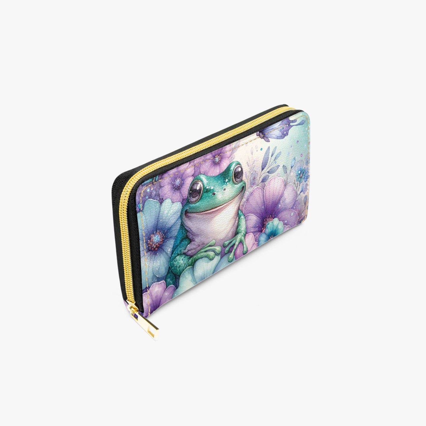 Long Type Zipper Purse - Frog