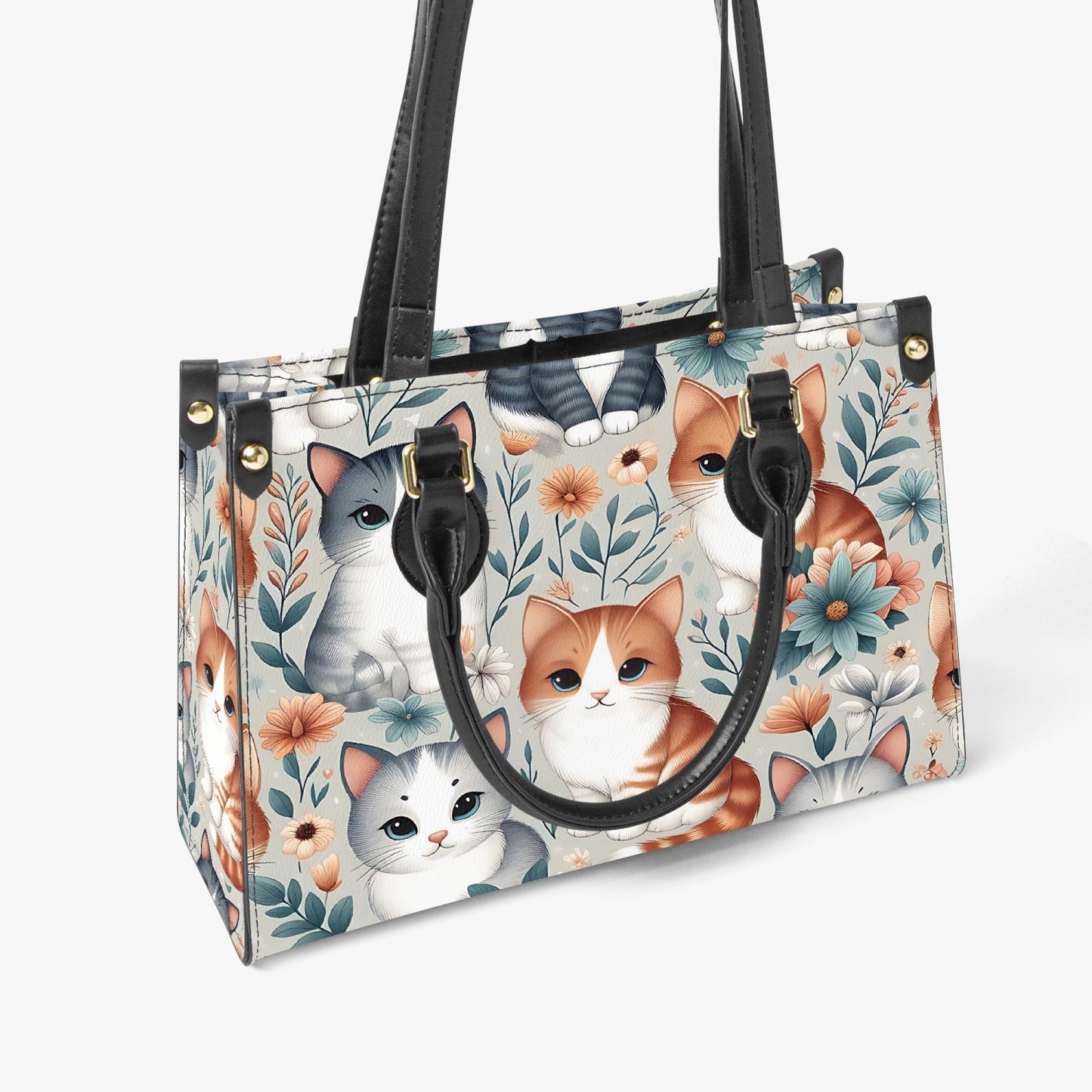 Women's Tote Bag - Long Strap Cats