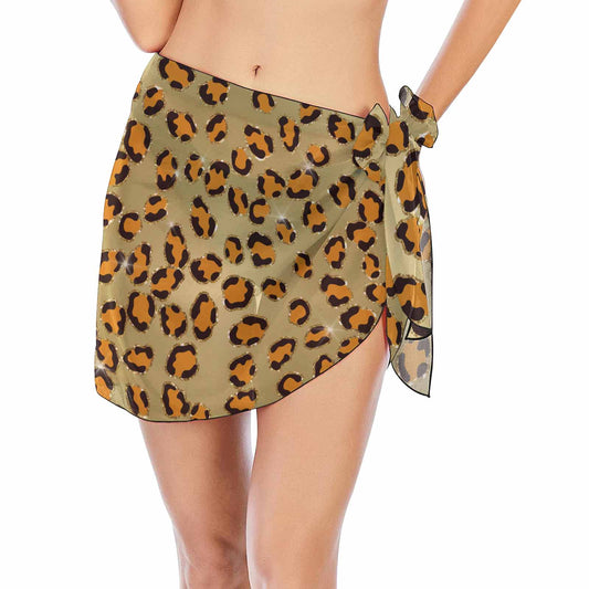 Animal Print 1  Women's Beach Sarong Wrap