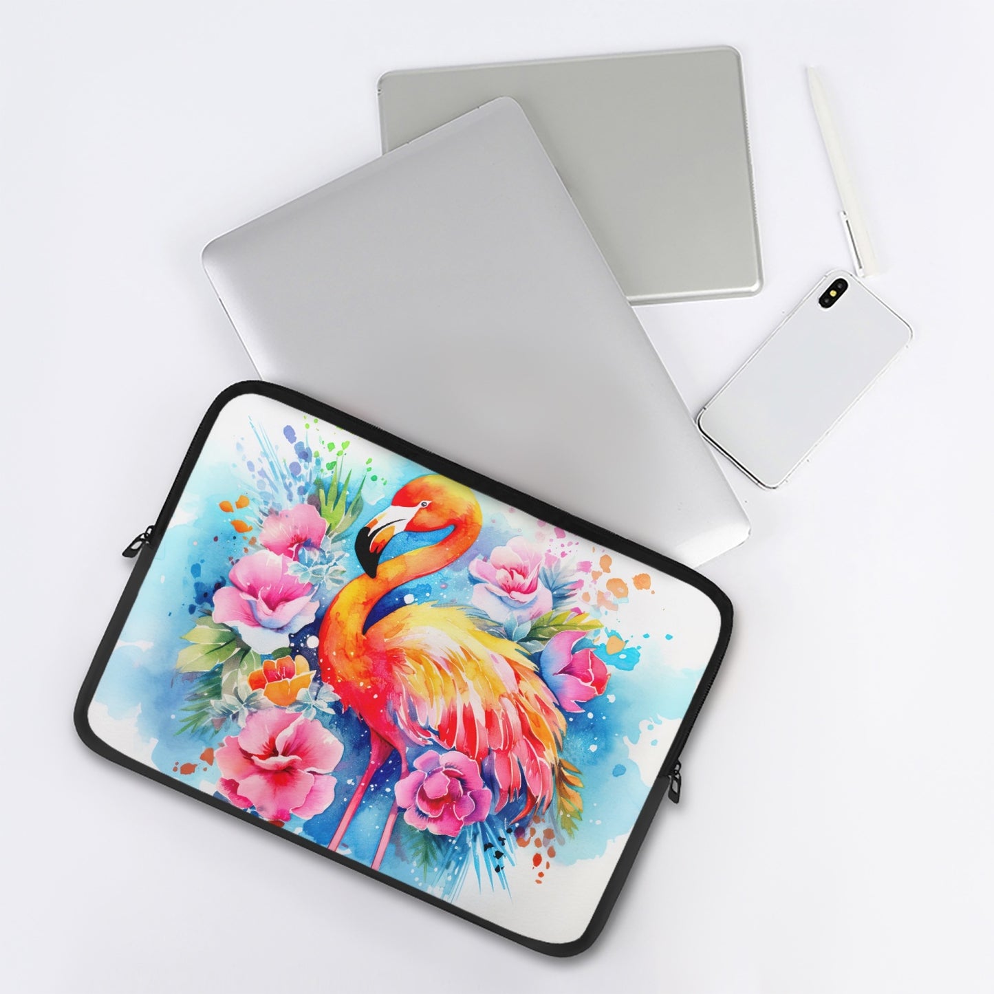 Laptop Sleeve - without handles - Flamingo