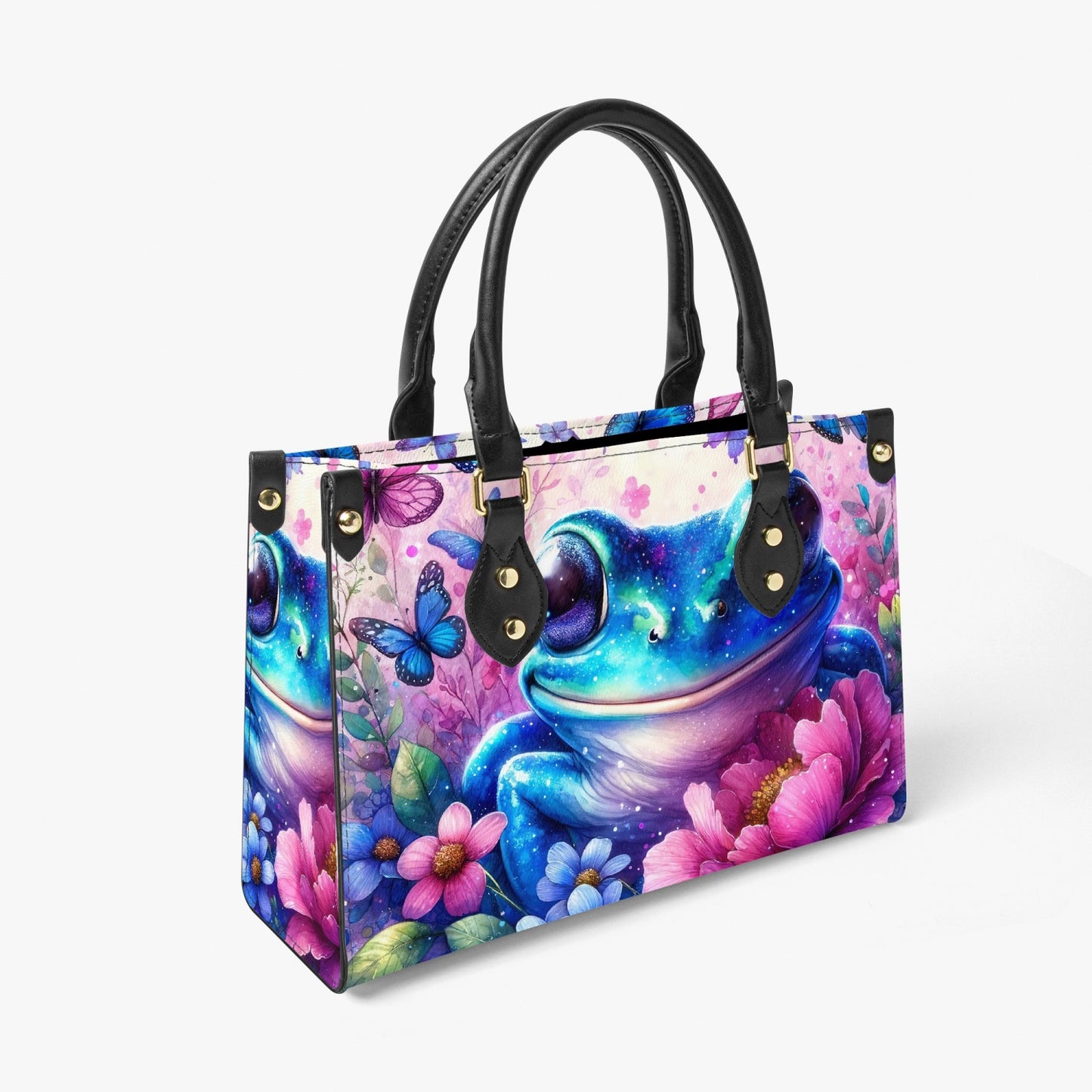 Women's Tote Bag - Long Strap - Frog