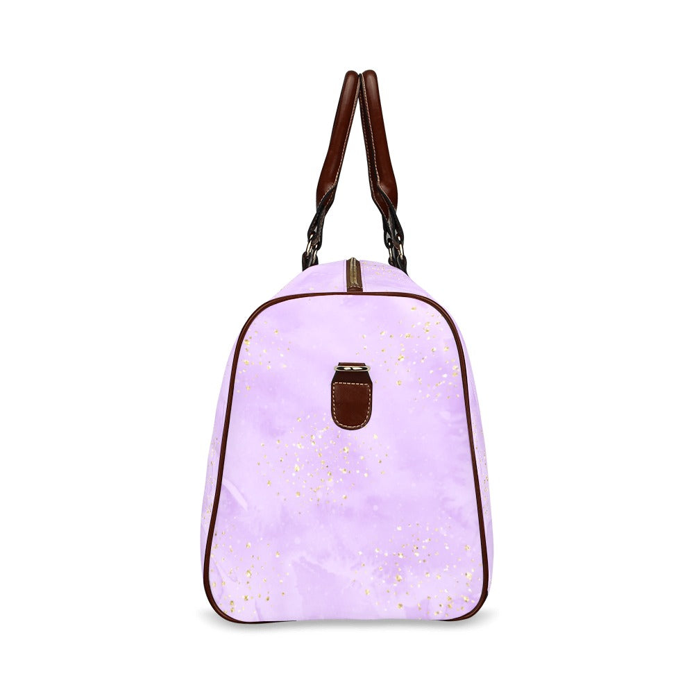 Purple Waterproof Travel Bag/Small (Model 1639)