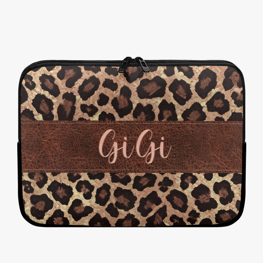 Laptop Sleeve - without handles - Leopard Print - GiGi