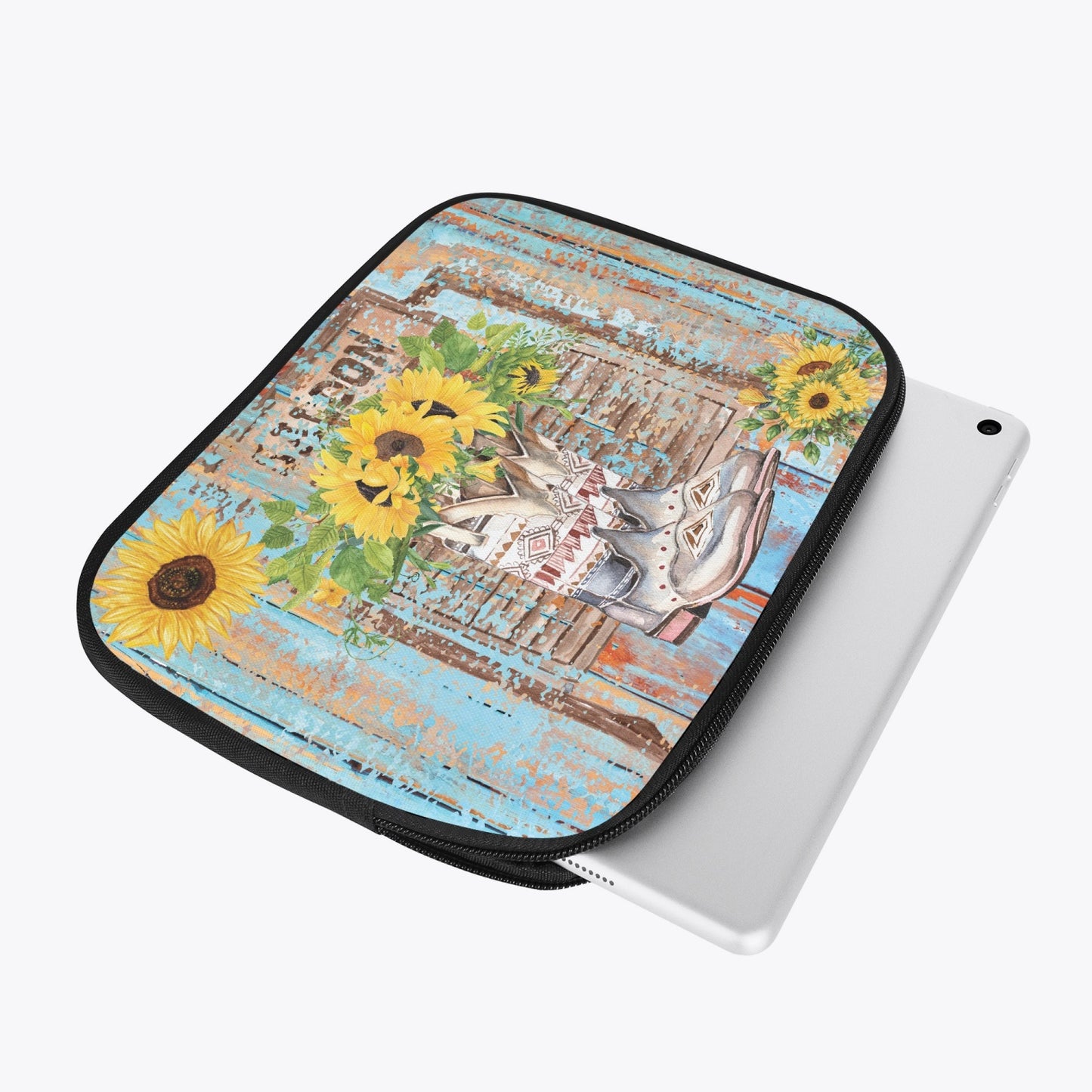 Tablet Sleeve - Country and Western, Cowboy Boots, awd-667