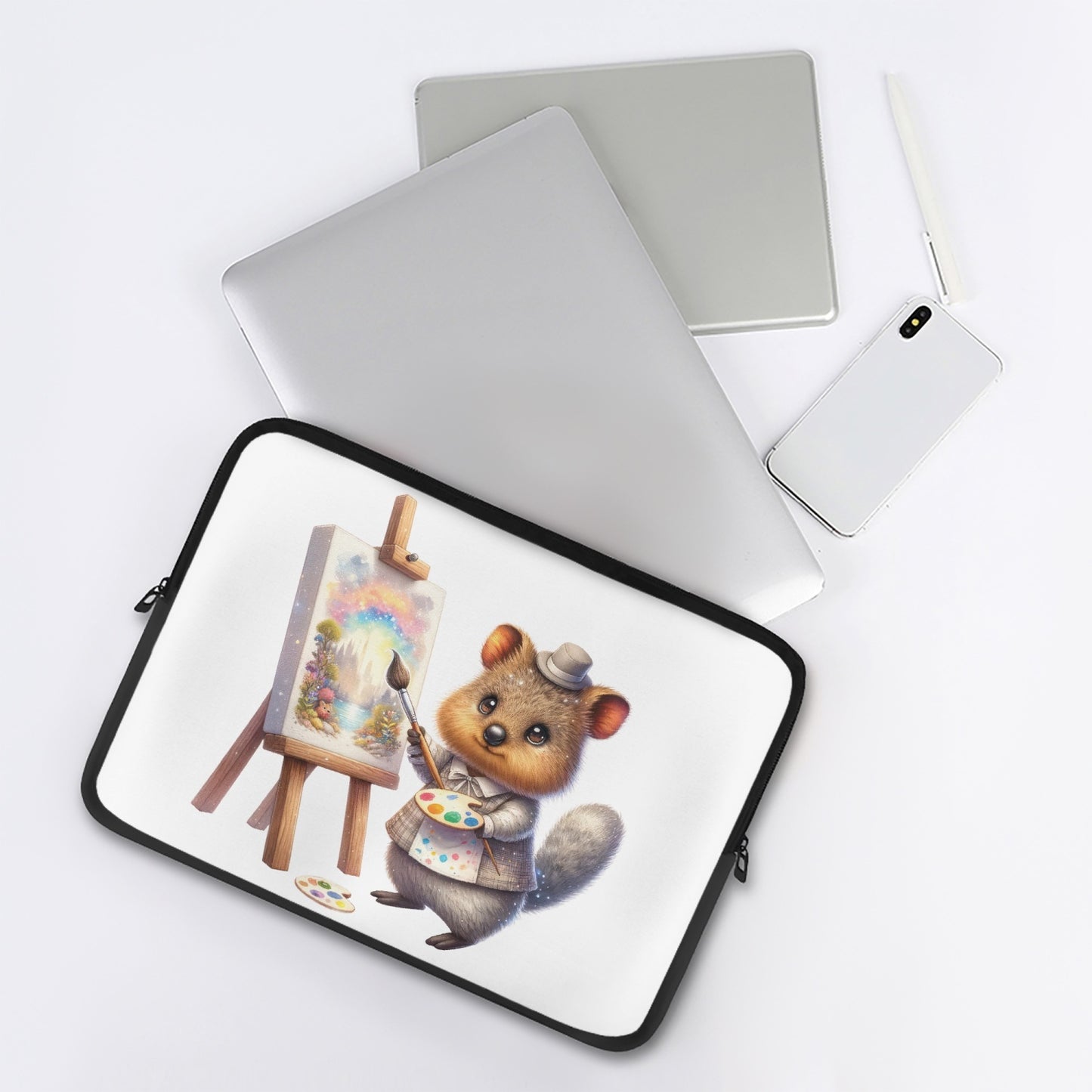 Laptop Sleeve - without handles - Australian Animals - Quokka