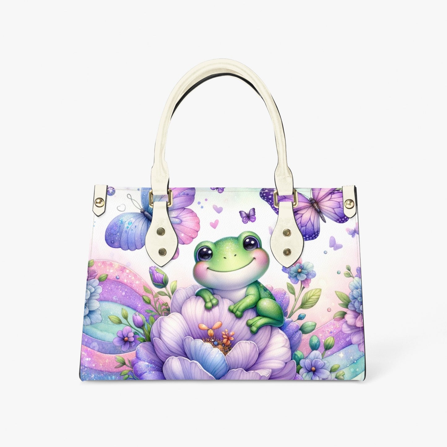 Women's Tote Bag - Long Strap - Frog