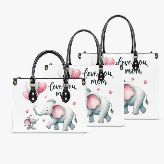 Women's Tote Bag - Elephant - Love you Mom