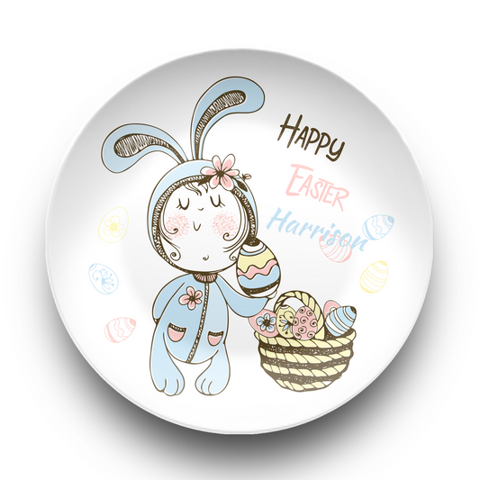 Whimsical Easter Personalised Plate