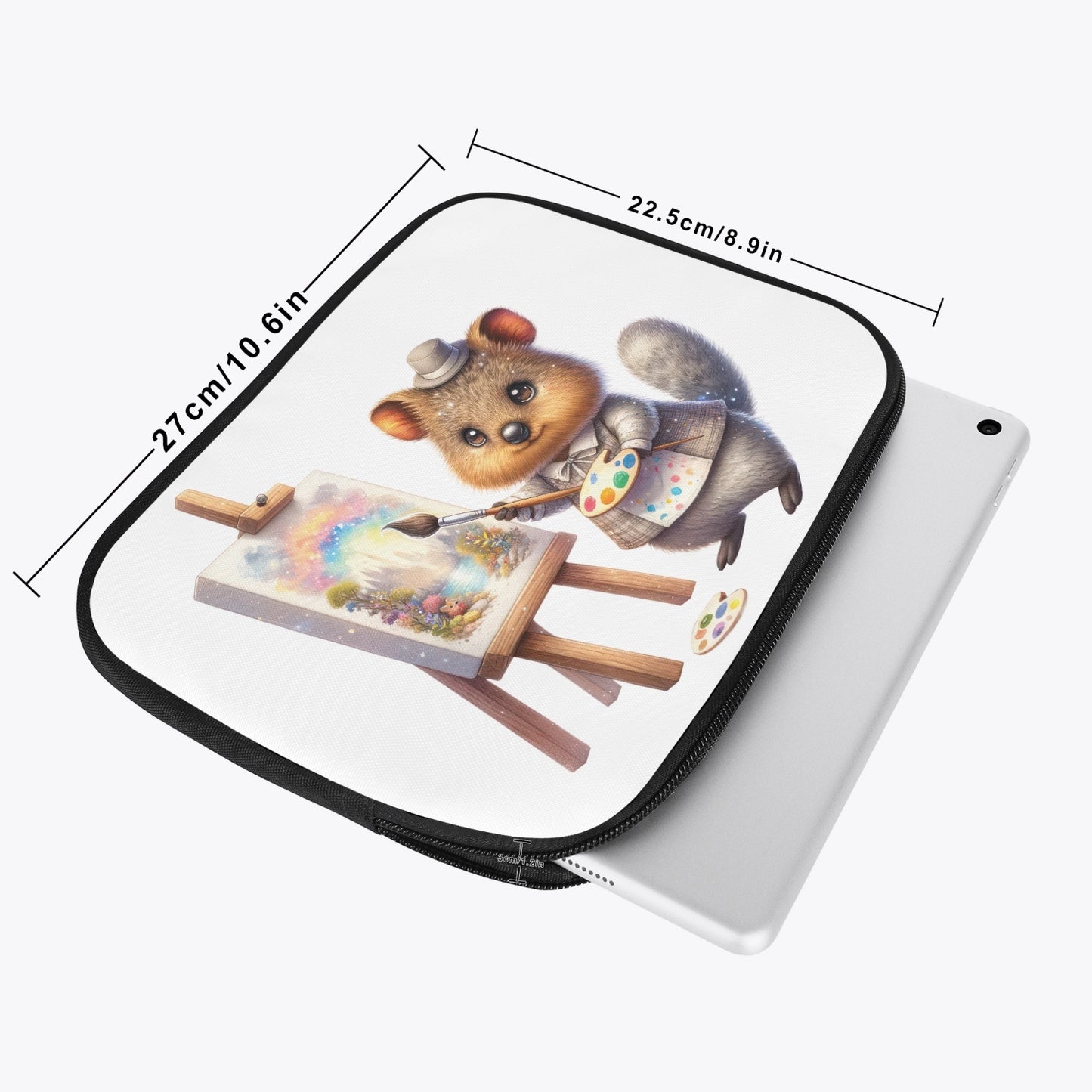 Tablet Sleeve - Australian Animals - Quokka - Painting