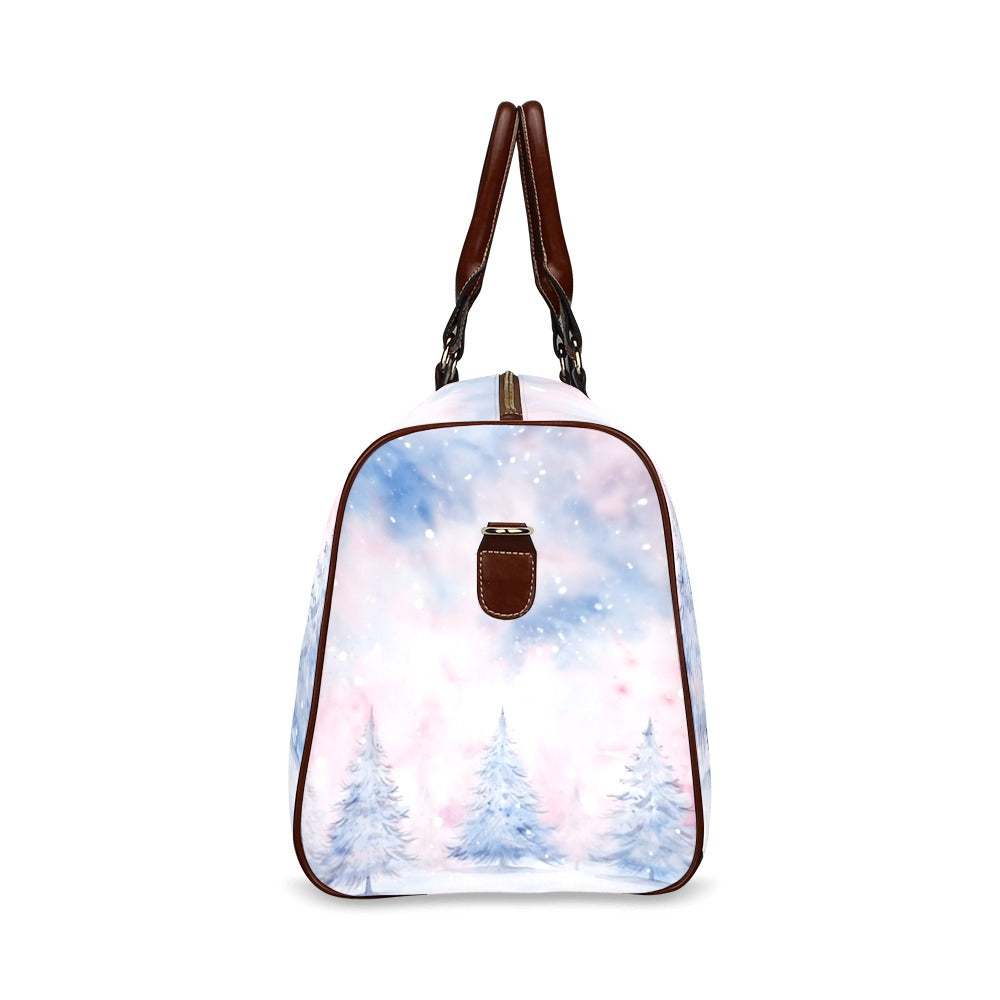 Christmas Tree 16 Waterproof Travel Bag/Small (Model 1639)