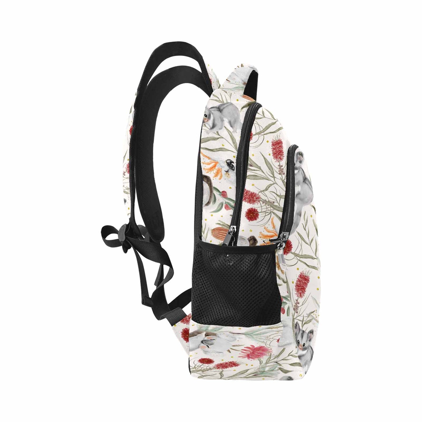 Australian Animals, Koala Cockatoo and Sugar Glider  Multifunction Backpack (1731)