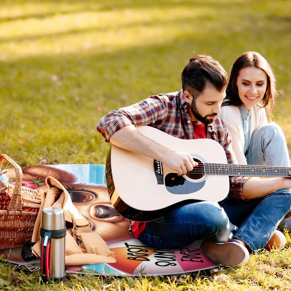 Round Picnic Mat Round outdoor picnic mat