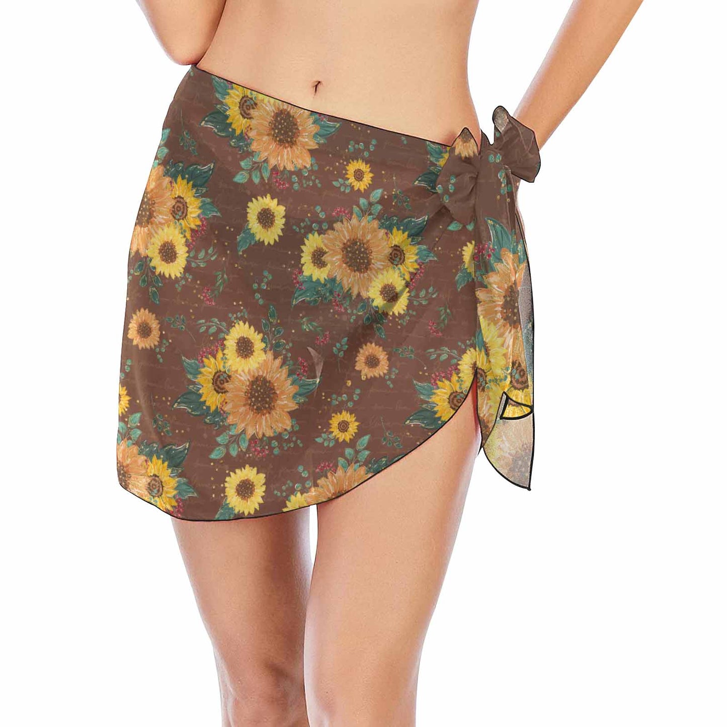 Sunflowers  Women's Beach Sarong Wrap