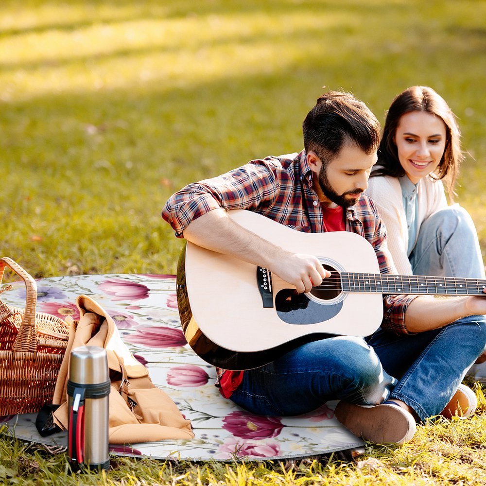 Round Picnic Mat Round outdoor picnic mat