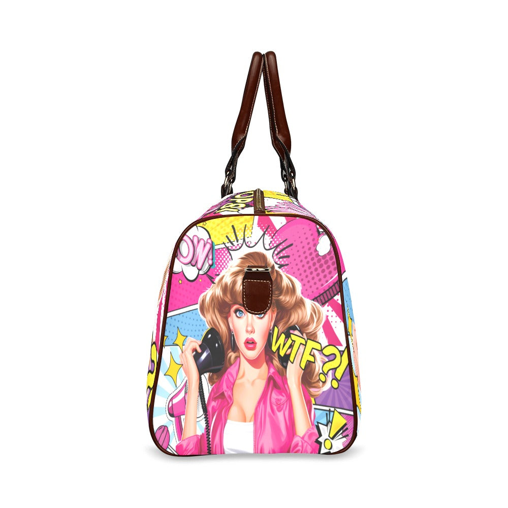 Pop art awd444 Waterproof Travel Bag/Small (Model 1639)