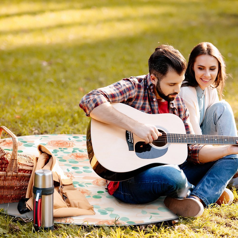 Round Picnic Mat Round outdoor picnic mat