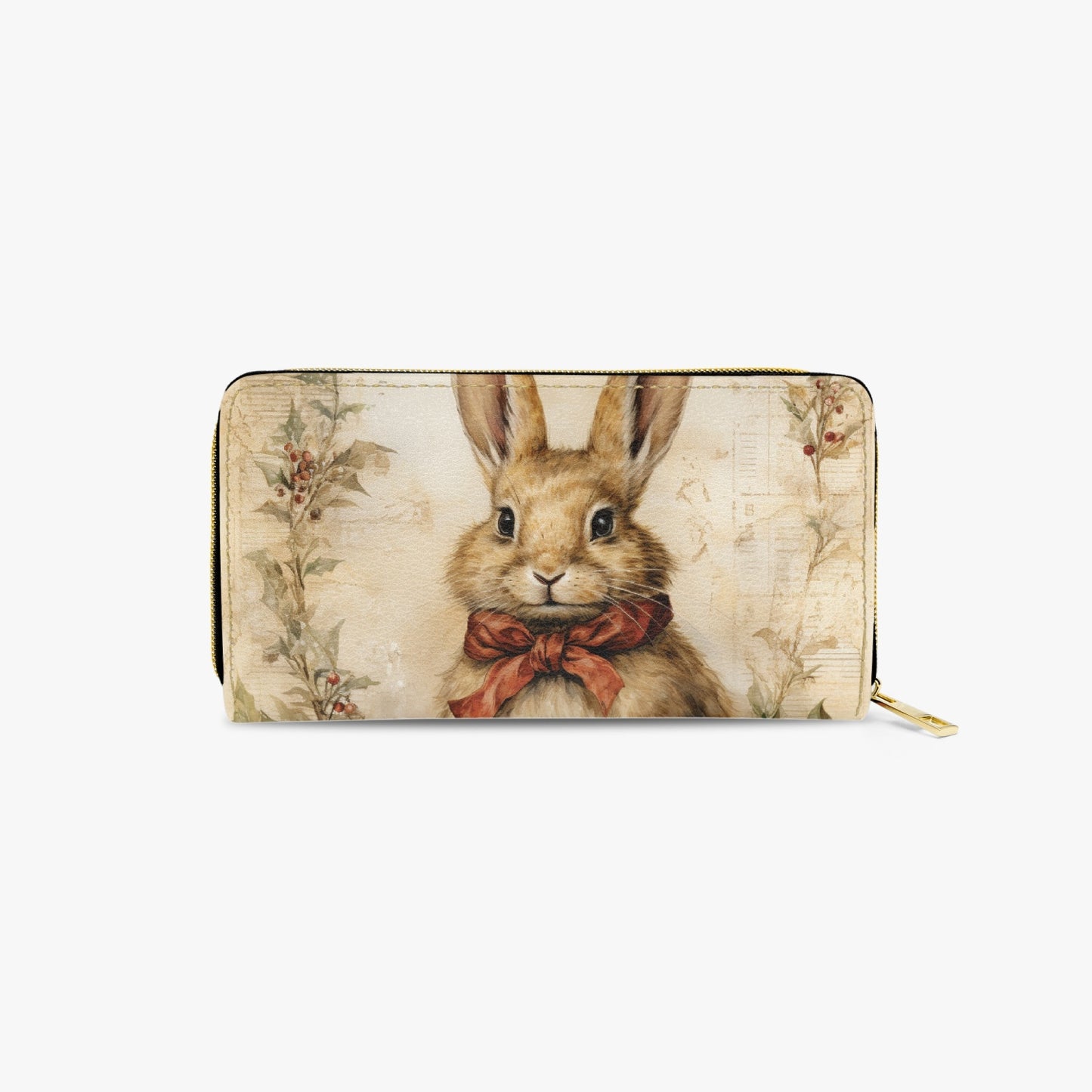 Long Type Zipper Purse - Rabbit