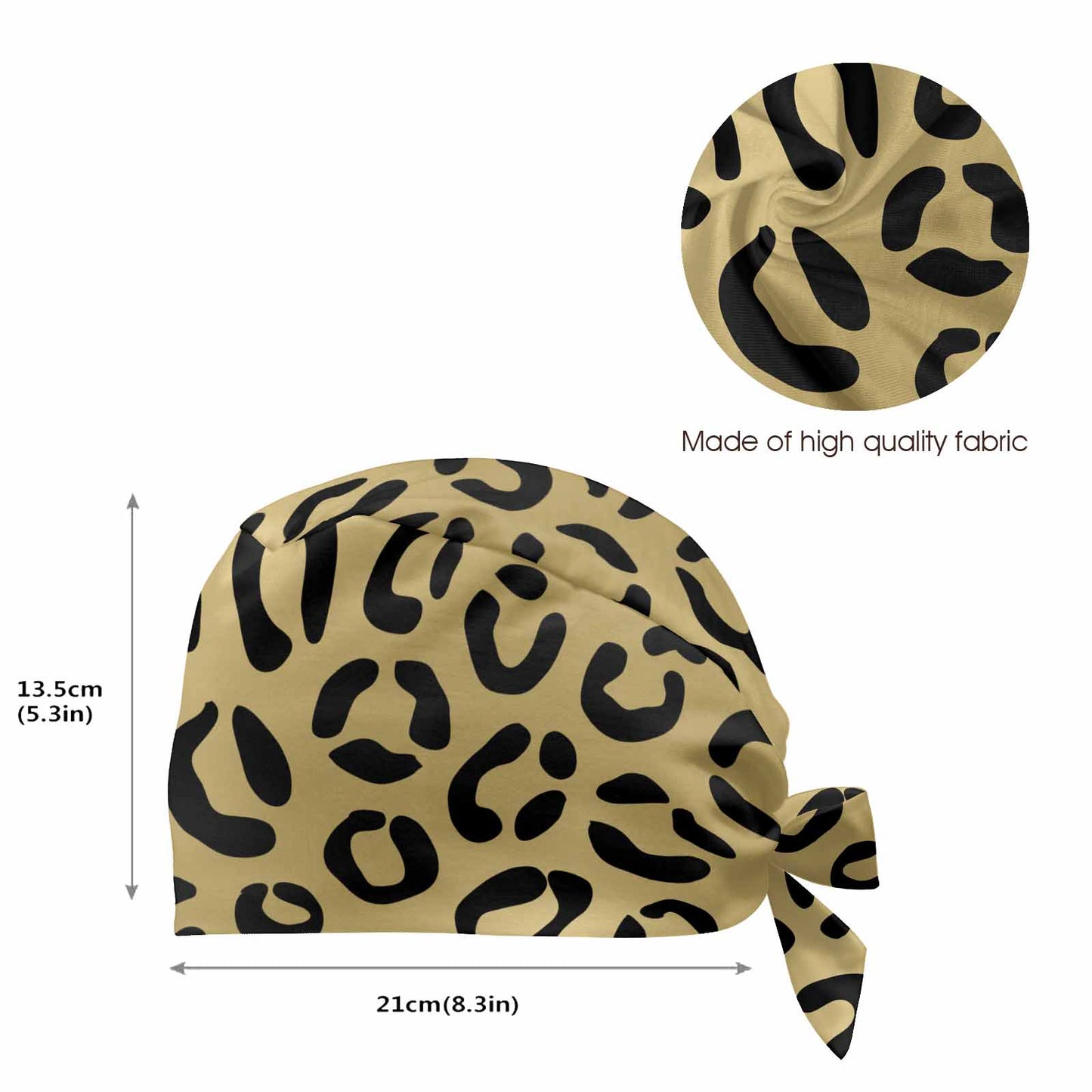 Nurse Scrub Cap Animal Print 12  Scrub Cap