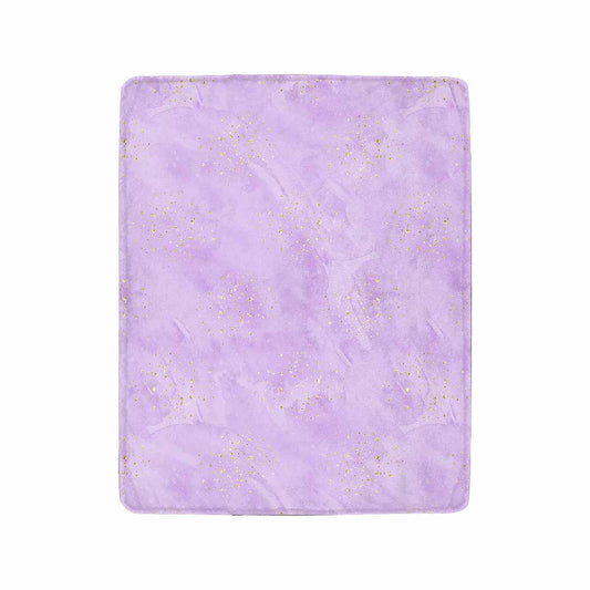 Purple  Ultra-Soft Micro Fleece Blanket 40*50