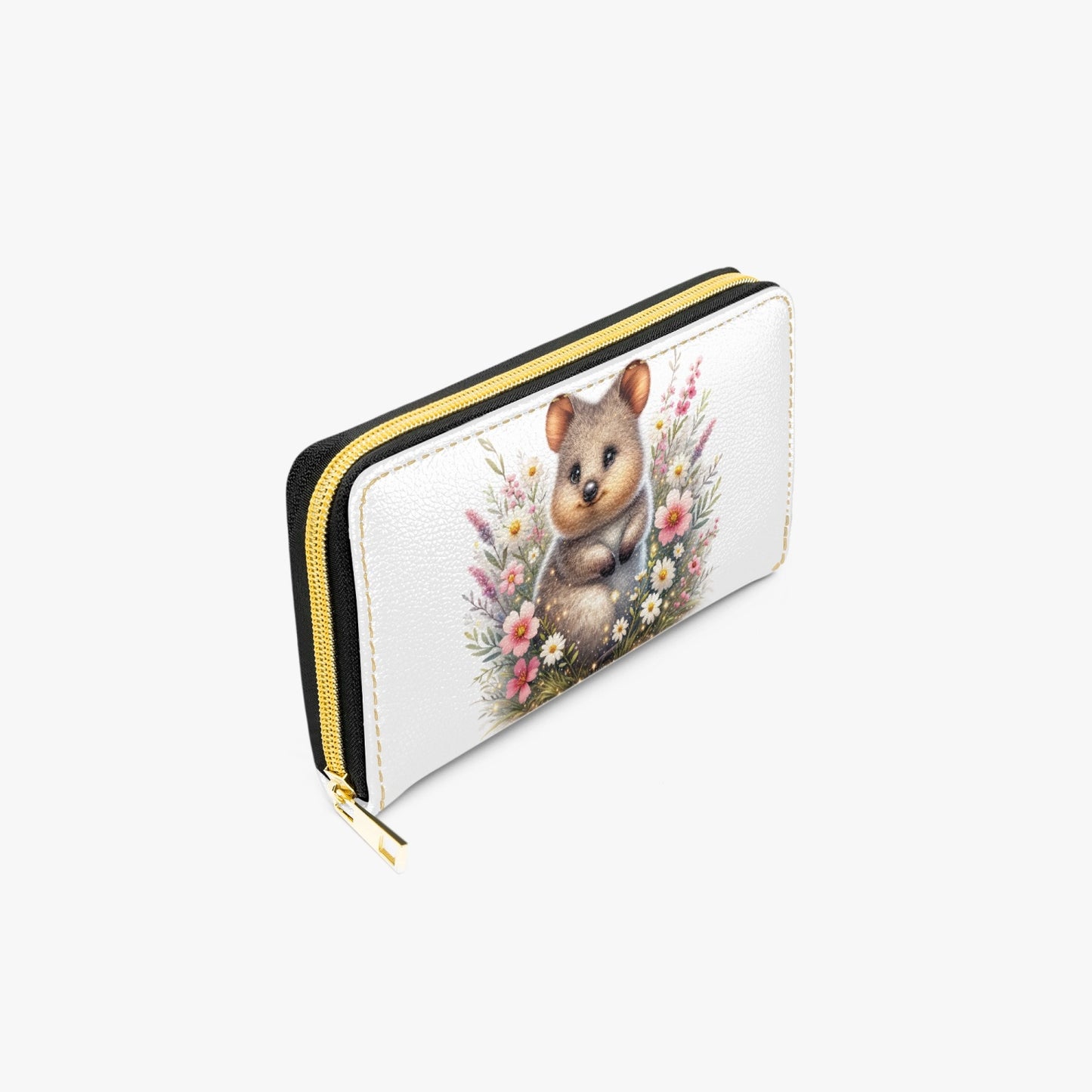 Long Type Zipper Purse, Quokka, awd-1337