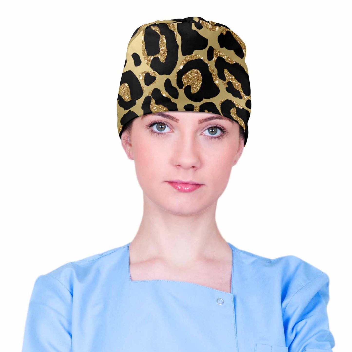 Nurse Scrub Cap Animal Print 8  Scrub Cap