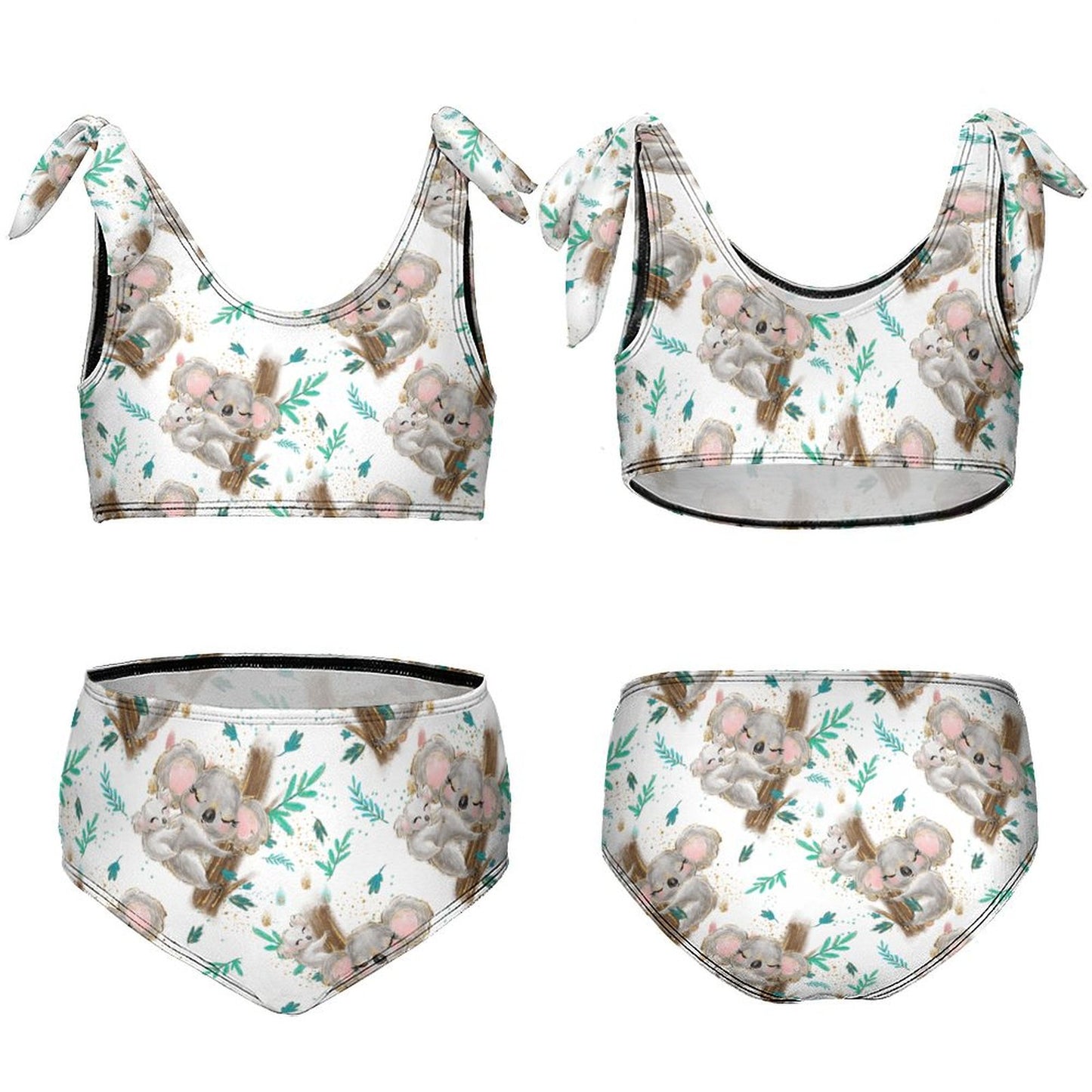 Children's strappy swimsuit Children's Two-Piece Strappy Swimsuit
