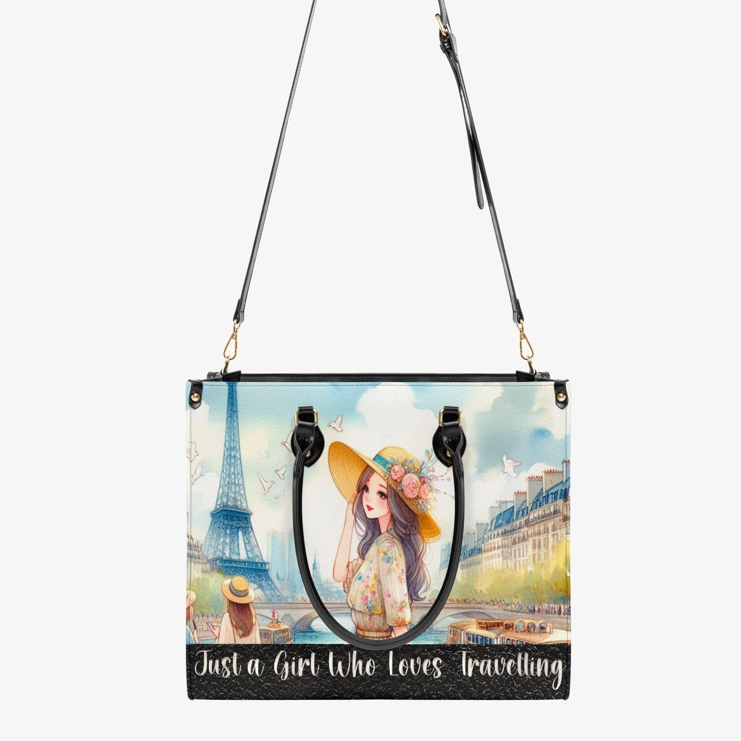 Women's Tote Bag - Just a Girl Who Loves Travelling