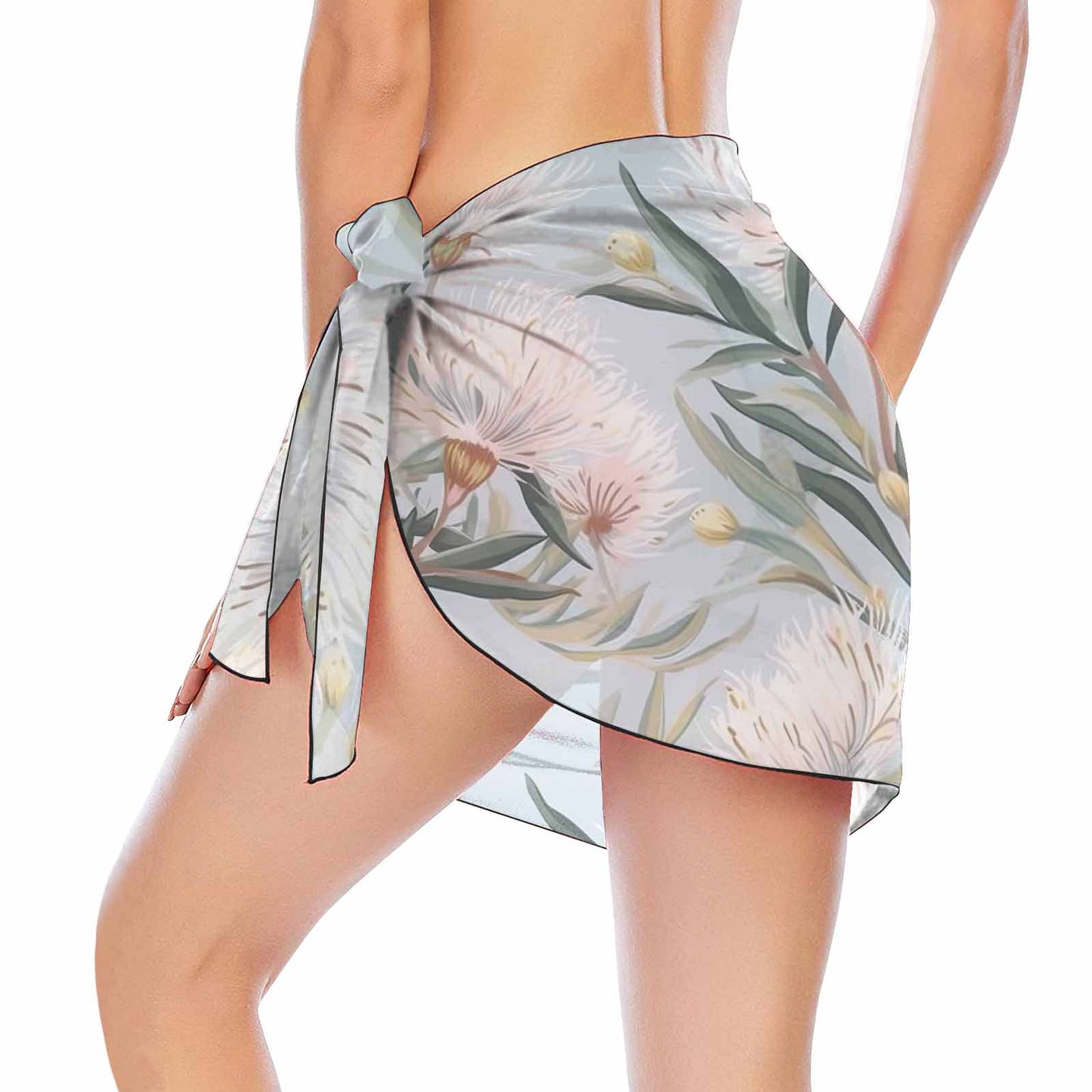 Australian Floral 8  Women's Beach Sarong Wrap