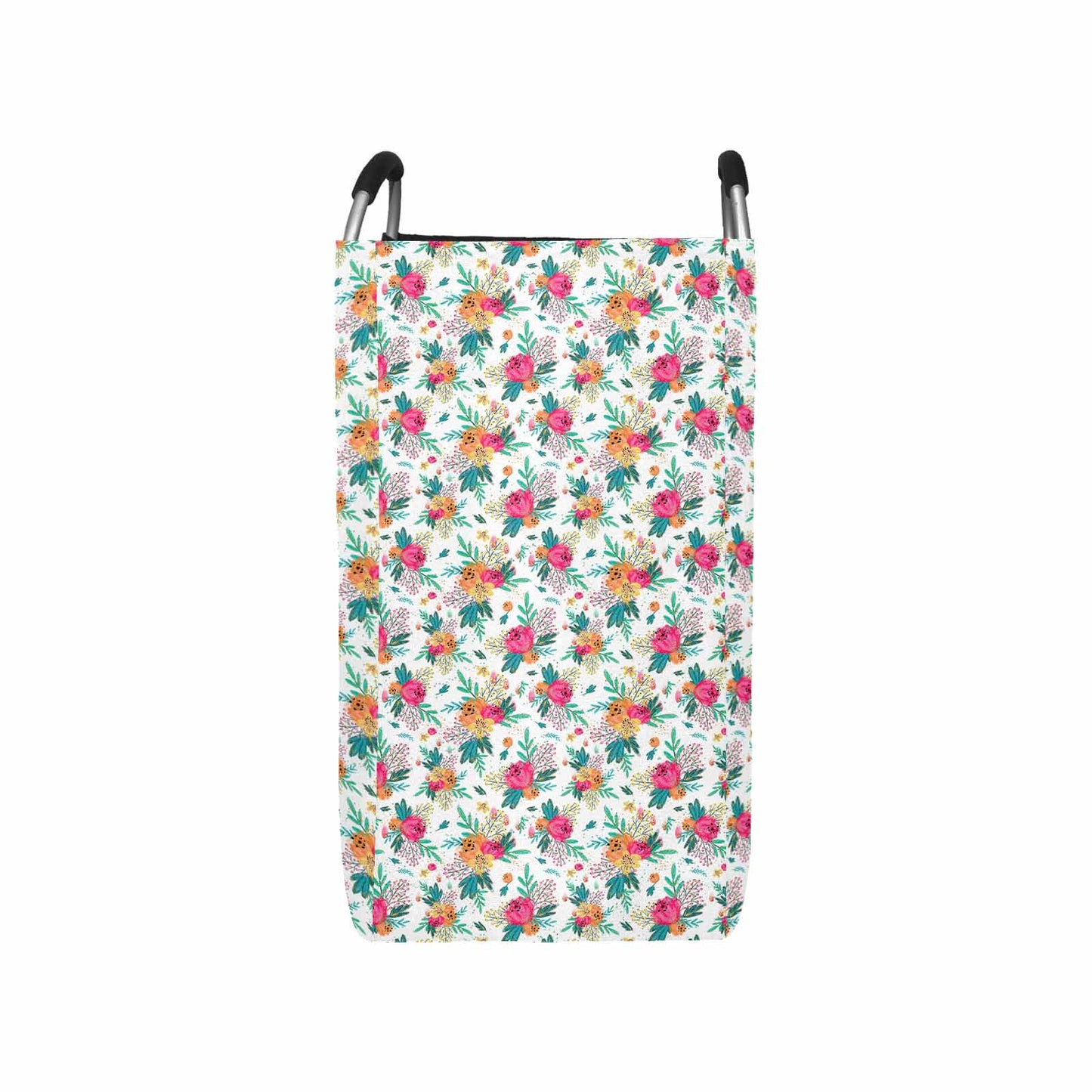 Australian Floral  Square Laundry Basket