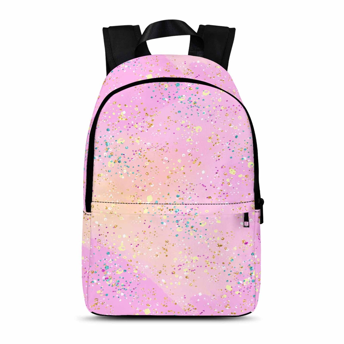 Pink Splash Adult Casual Backpack